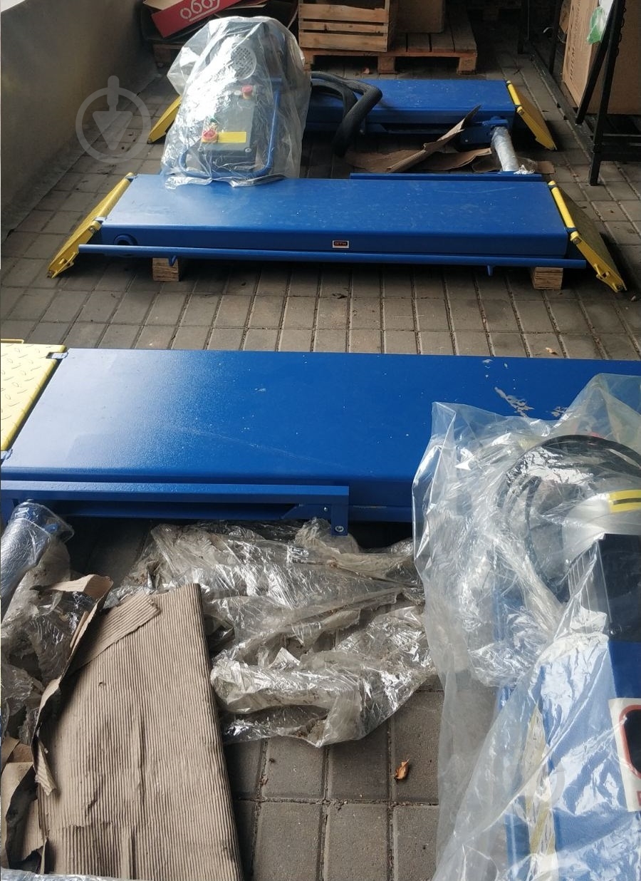 Мотоподъемник гидравлический GTM подкатной 3т (QJYJ30-ZW) - фото 4