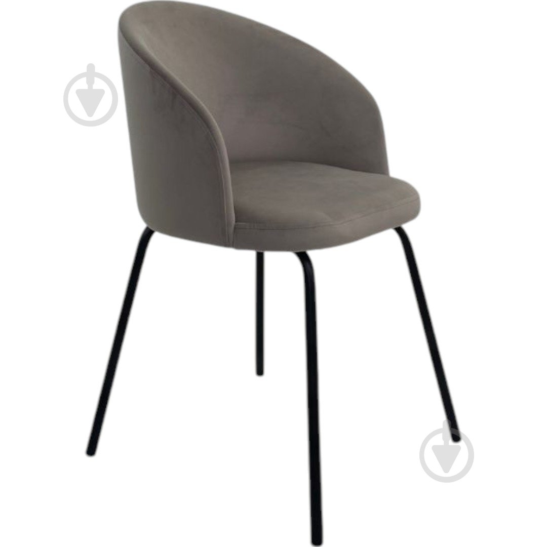 Стул TWINSANN Мilano (ткань жасмин 91) ножки металл светло-серый / черный - фото 1