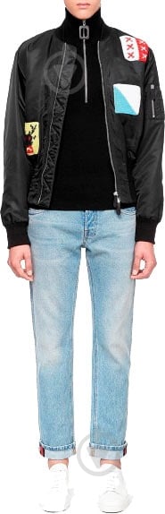 Куртка мужская демисезонная JW Anderson JK13M JK13M-9F2 черная - фото 1 Куртка мужская демисезонная JW Anderson JK13M JK13M-9F2 черная - фото 1