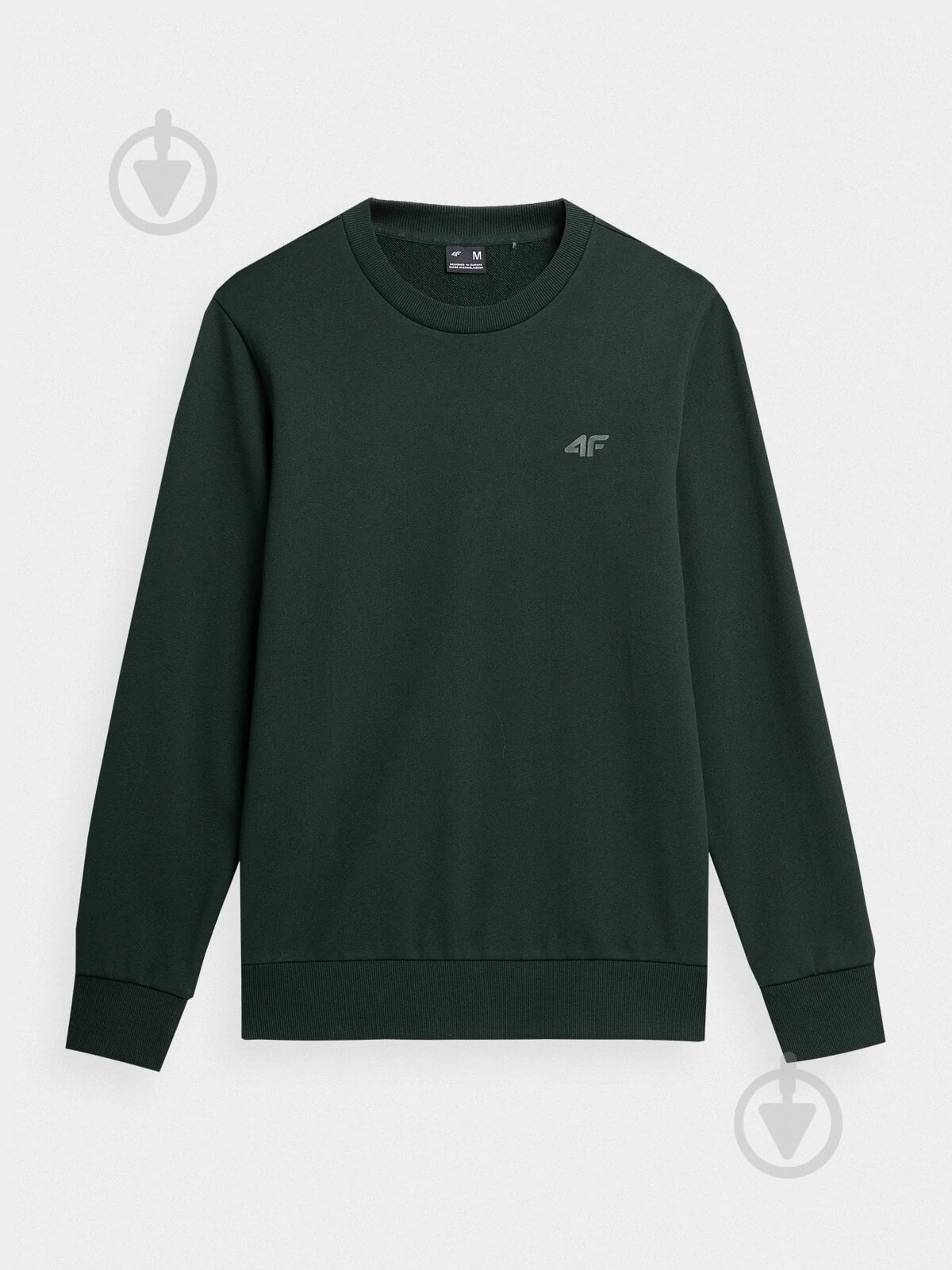 Світшот 4F SWEATSHIRT 4FAW22TSWSM470-40S р. M зелений - фото 1