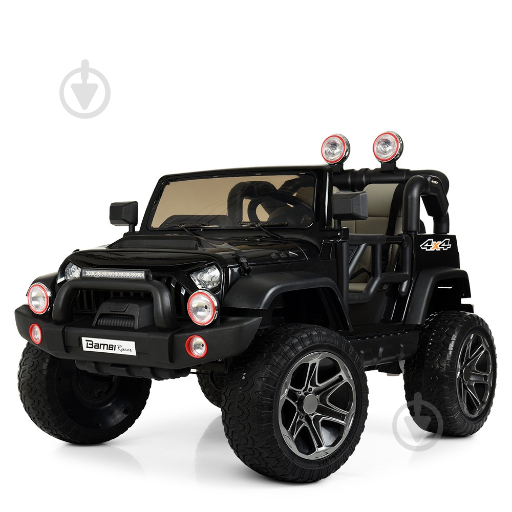 Электромобиль Bambi Джип M 4111EBLR-2 - фото 1 Электромобиль Bambi Джип M 4111EBLR-2 - фото 1