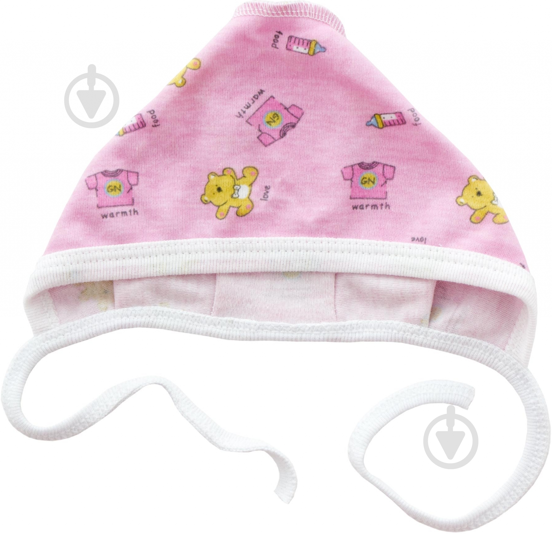 Чепчик детский Моя планета Ч300 р.68 р.44 розовый - фото 1