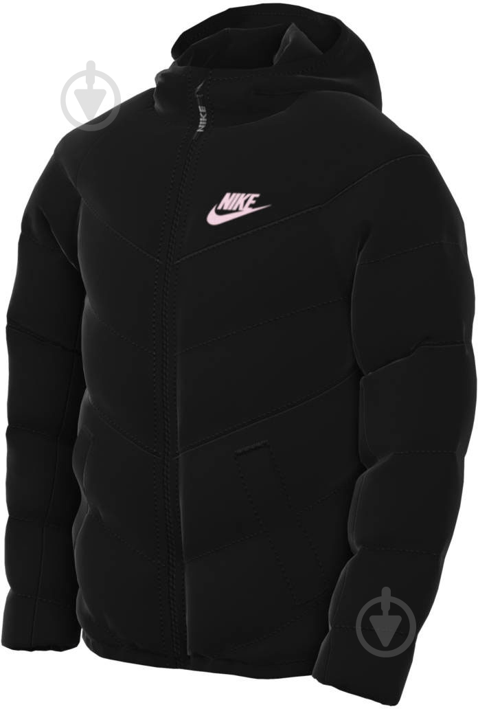 Куртка Nike DX1264-011 р.S черная - фото 7