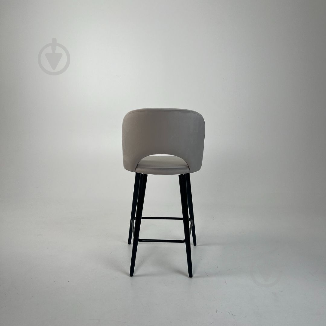 Стул барный TWINSANN Маrk 580x500x980 мм черный / бежевый - фото 4 Стул барный TWINSANN Маrk 580x500x980 мм черный / бежевый - фото 4