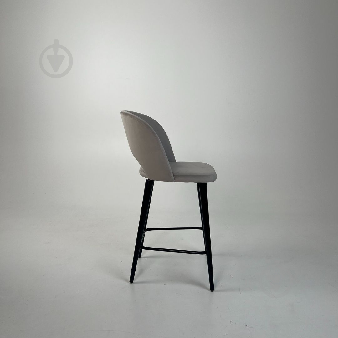 Стул барный TWINSANN Маrk 580x500x980 мм черный / бежевый - фото 2 Стул барный TWINSANN Маrk 580x500x980 мм черный / бежевый - фото 2