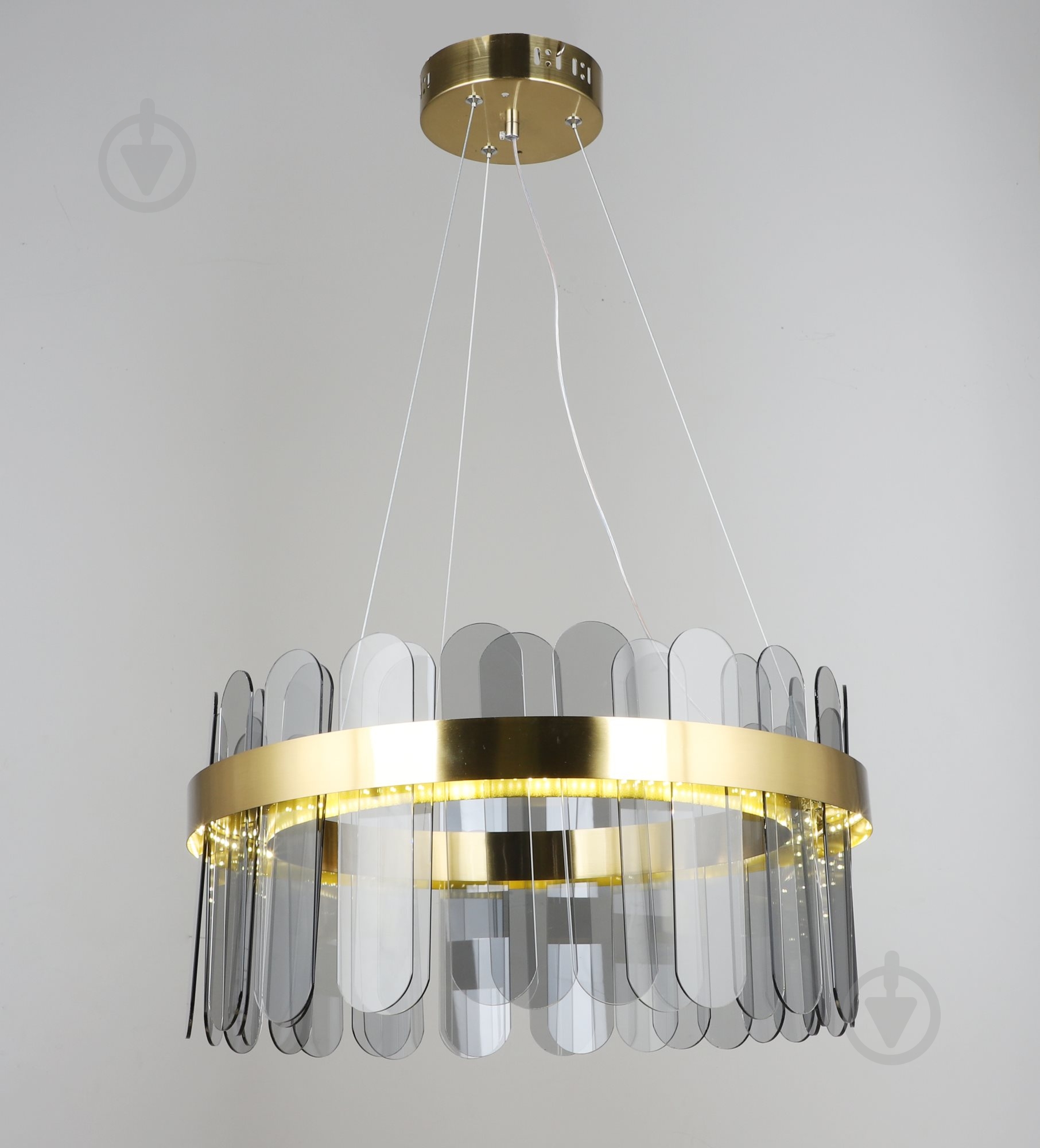 Люстра подвесная Sirius 1x62 Вт /LED-модуль золото B E2351 - фото 1 Люстра подвесная Sirius 1x62 Вт /LED-модуль золото B E2351 - фото 1