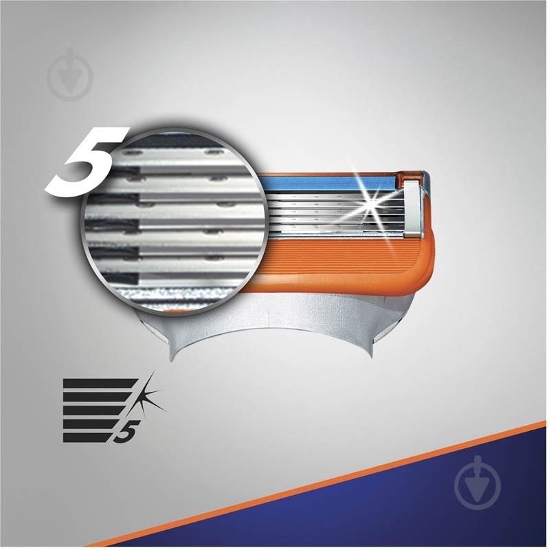 Сменный картридж Gillette Fusion 5 Power 2 шт. - фото 9