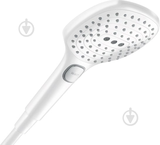 Ручной душ Hansgrohe Raindance Select E 120 3jet белый матовый 26520700 - фото 1