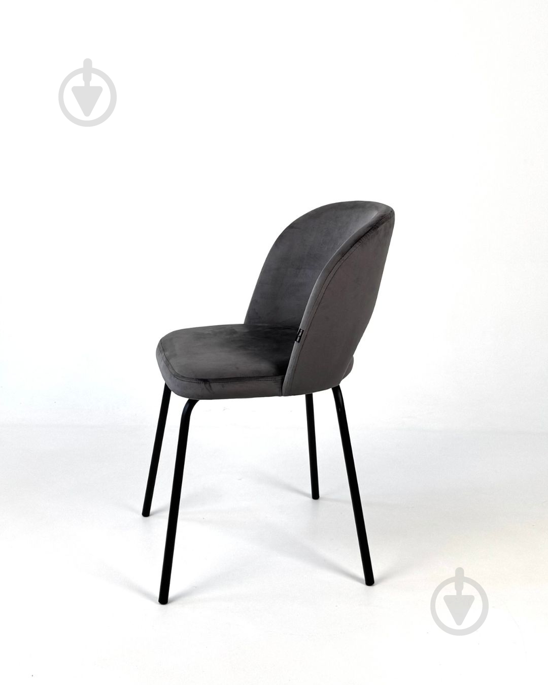 Стул TWINSANN Маrk 580x500x800 мм (ножки металл) темно-серый / черный - фото 2 Стул TWINSANN Маrk 580x500x800 мм (ножки металл) темно-серый / черный - фото 2