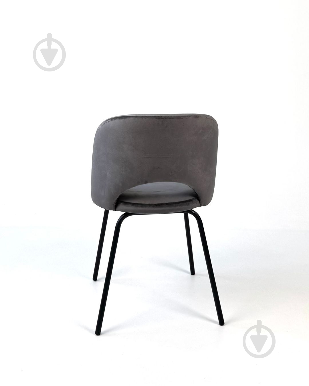 Стул TWINSANN Маrk 580x500x800 мм (ножки металл) темно-серый / черный - фото 4 Стул TWINSANN Маrk 580x500x800 мм (ножки металл) темно-серый / черный - фото 4