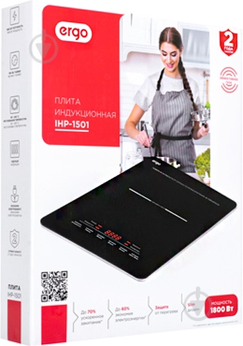 Плита індукційна настільна Ergo IHP-1501 - фото 10