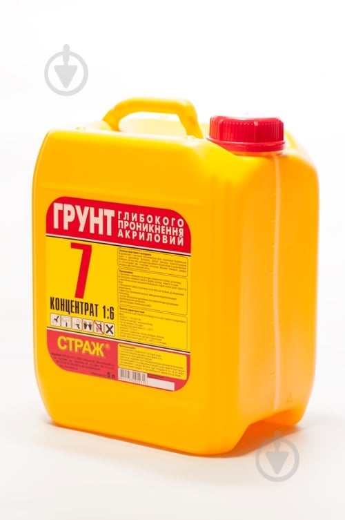 Грунтовка глубокопроникающая STRAZH 7 5 л - фото 2