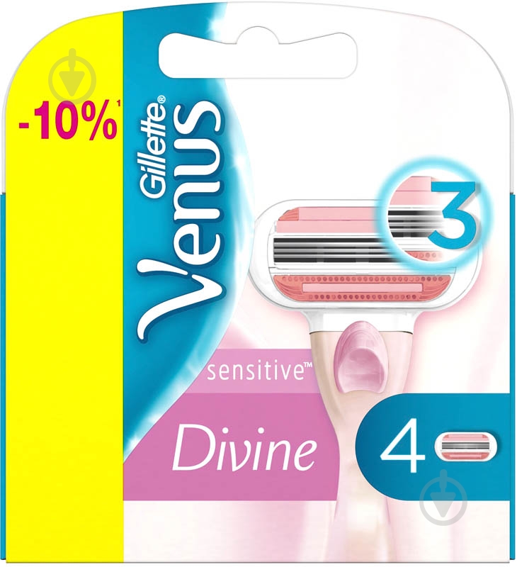 Сменный картридж Gillette Venus Divine 4 шт. - фото 2