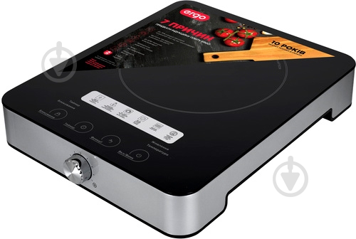 Плита индукционная настольная Ergo IHP-1607 BI-VI-5 - фото 2 Плита индукционная настольная Ergo IHP-1607 BI-VI-5 - фото 2