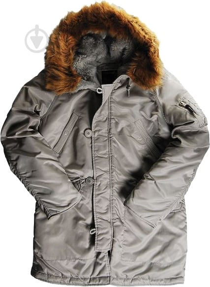 Куртка-парка женская зимняя Alpha Industries Daria AL-IND-DA-GR р.XL grey - фото 1