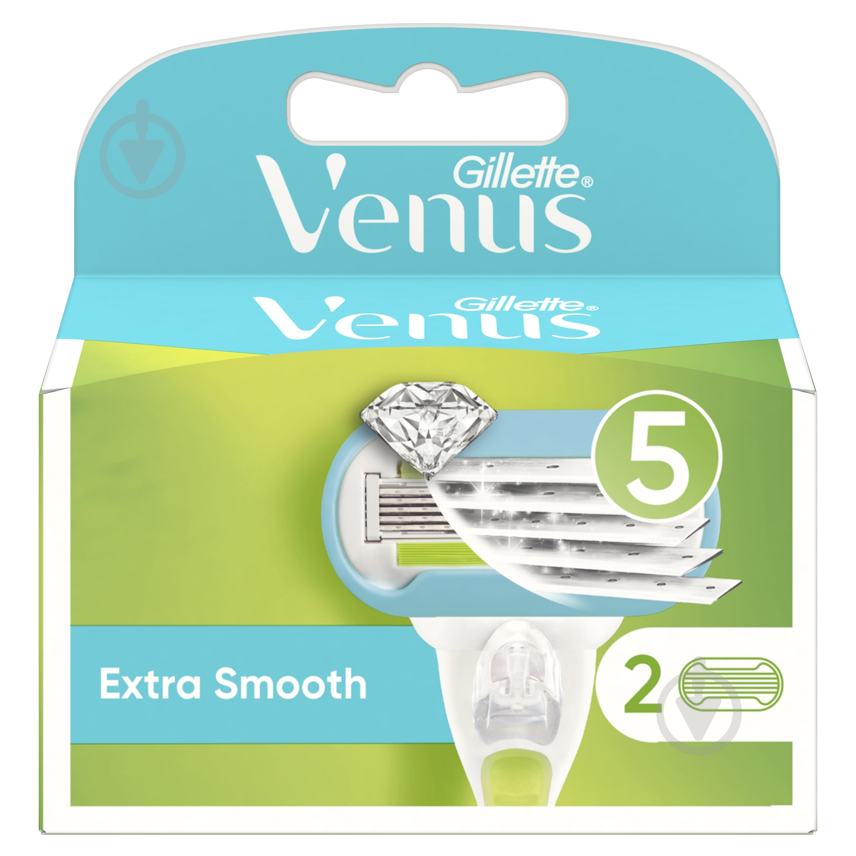 Сменный картридж Gillette Venus Embrace 2 шт. - фото 2 Сменный картридж Gillette Venus Embrace 2 шт. - фото 2