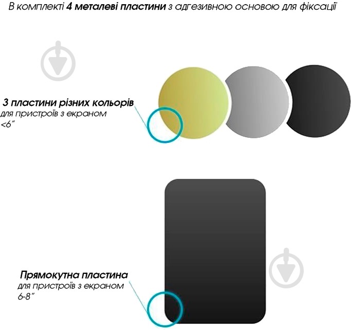 Автодержатель 1283126473630 Global Global M07SM черный - фото 3 Автодержатель 1283126473630 Global Global M07SM черный - фото 3