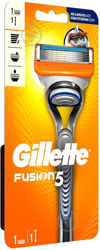Станок для бритья Gillette Fusion 5 со сменным картриджем 1 шт. - фото 3