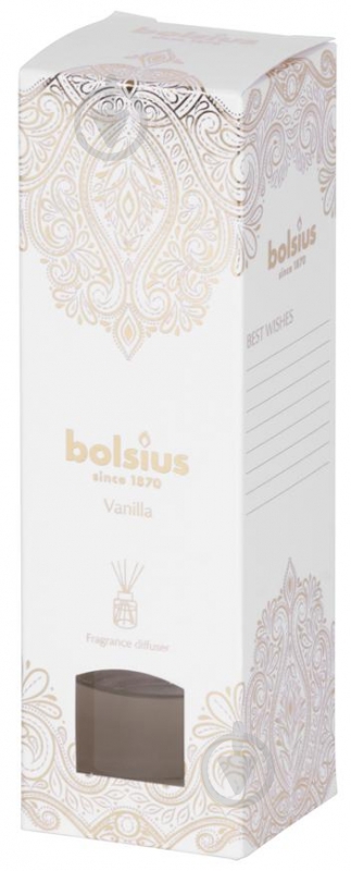 Аромадиффузор Bolsius Золотое кружево 45 мл Ваниль - фото 1 Аромадиффузор Bolsius Золотое кружево 45 мл Ваниль - фото 1