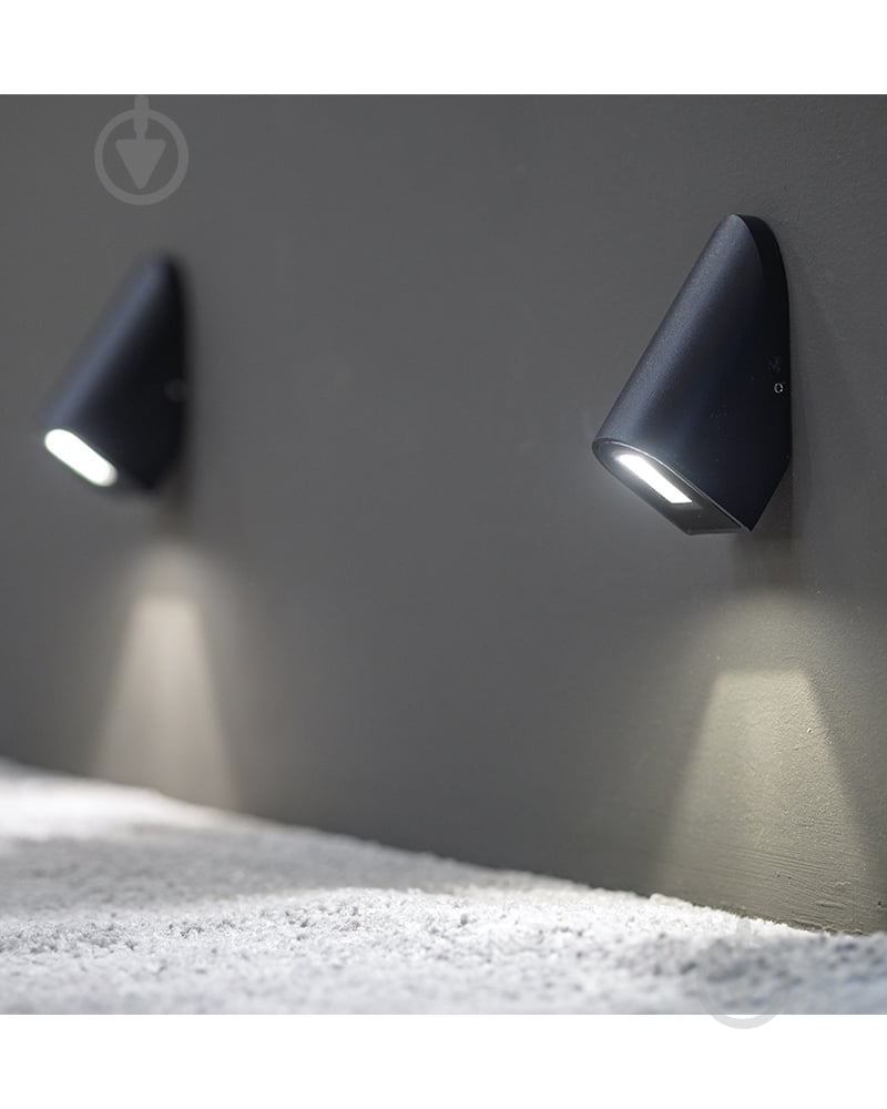 Светильник уличный настенный Nowodvorski Cline 1x3 Вт LED-модуль черный 11377 - фото 4 Светильник уличный настенный Nowodvorski Cline 1x3 Вт LED-модуль черный 11377 - фото 4