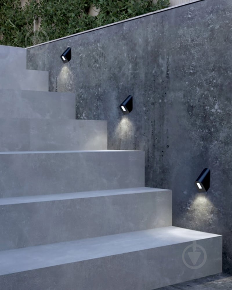 Светильник уличный настенный Nowodvorski Cline 1x3 Вт LED-модуль черный 11377 - фото 6 Светильник уличный настенный Nowodvorski Cline 1x3 Вт LED-модуль черный 11377 - фото 6