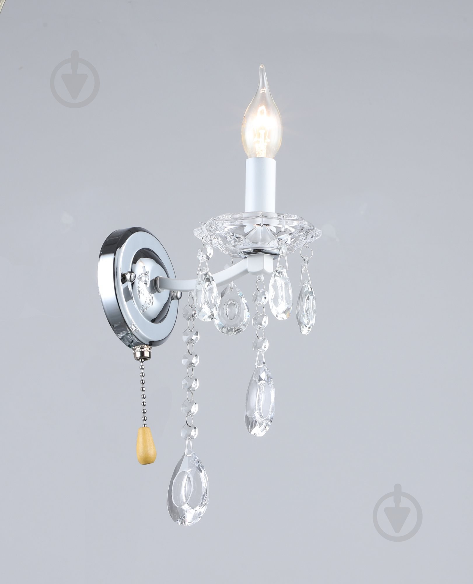 Бра Valeso 60 Вт E14 хром B A4461/1W - фото 1