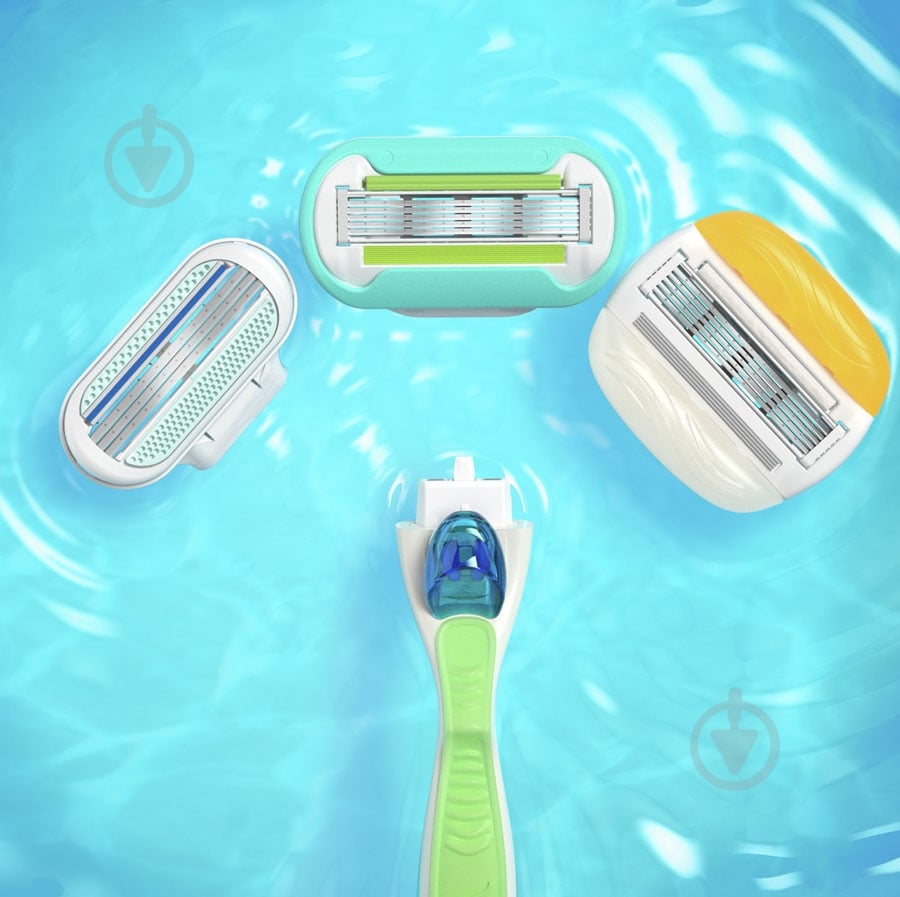 Станок для бритья Venus Extra Smooth Embrace со сменными картриджами 2 шт. - фото 5 Станок для бритья Venus Extra Smooth Embrace со сменными картриджами 2 шт. - фото 5