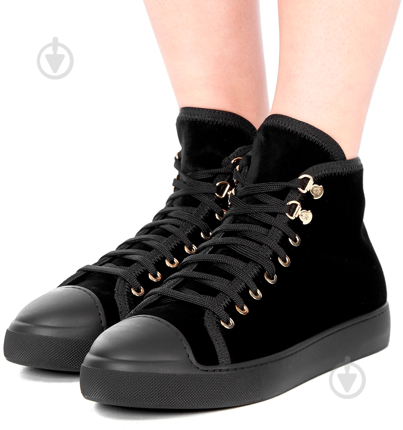 Кеды Moncler 20471 20471-9G2 р.36,5 черный - фото 2