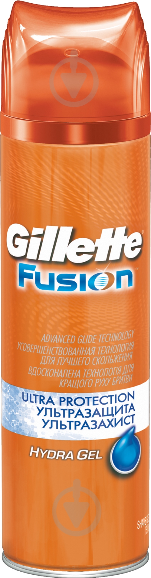 Гель для гоління Gillette Fusion Hydra Захисний 200 мл - фото 2