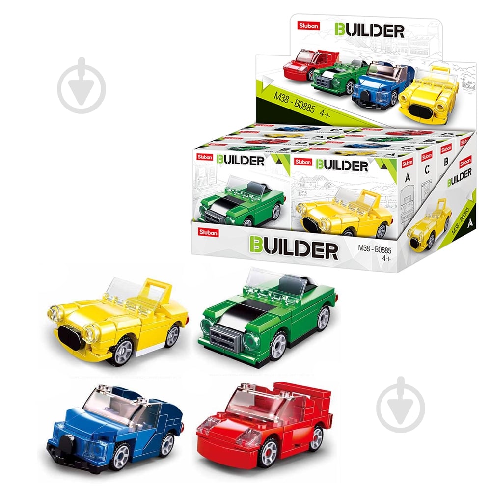 Конструктор Sluban Машина M38-B0885 - фото 1