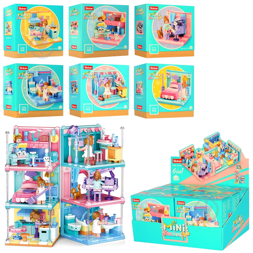 Конструктор Sluban Комната M38-B0757 - фото 1