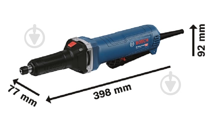Машина шліфувальна Bosch Professional пряма GGS 30 LPS 06012B5220 - фото 2 Машина шліфувальна Bosch Professional пряма GGS 30 LPS 06012B5220 - фото 2