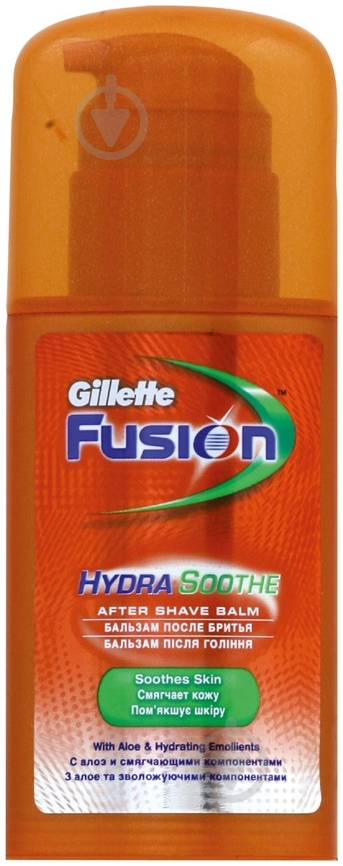 Бальзам после бритья Gillette Fusion Hydra Soothe 100 мл - фото 1