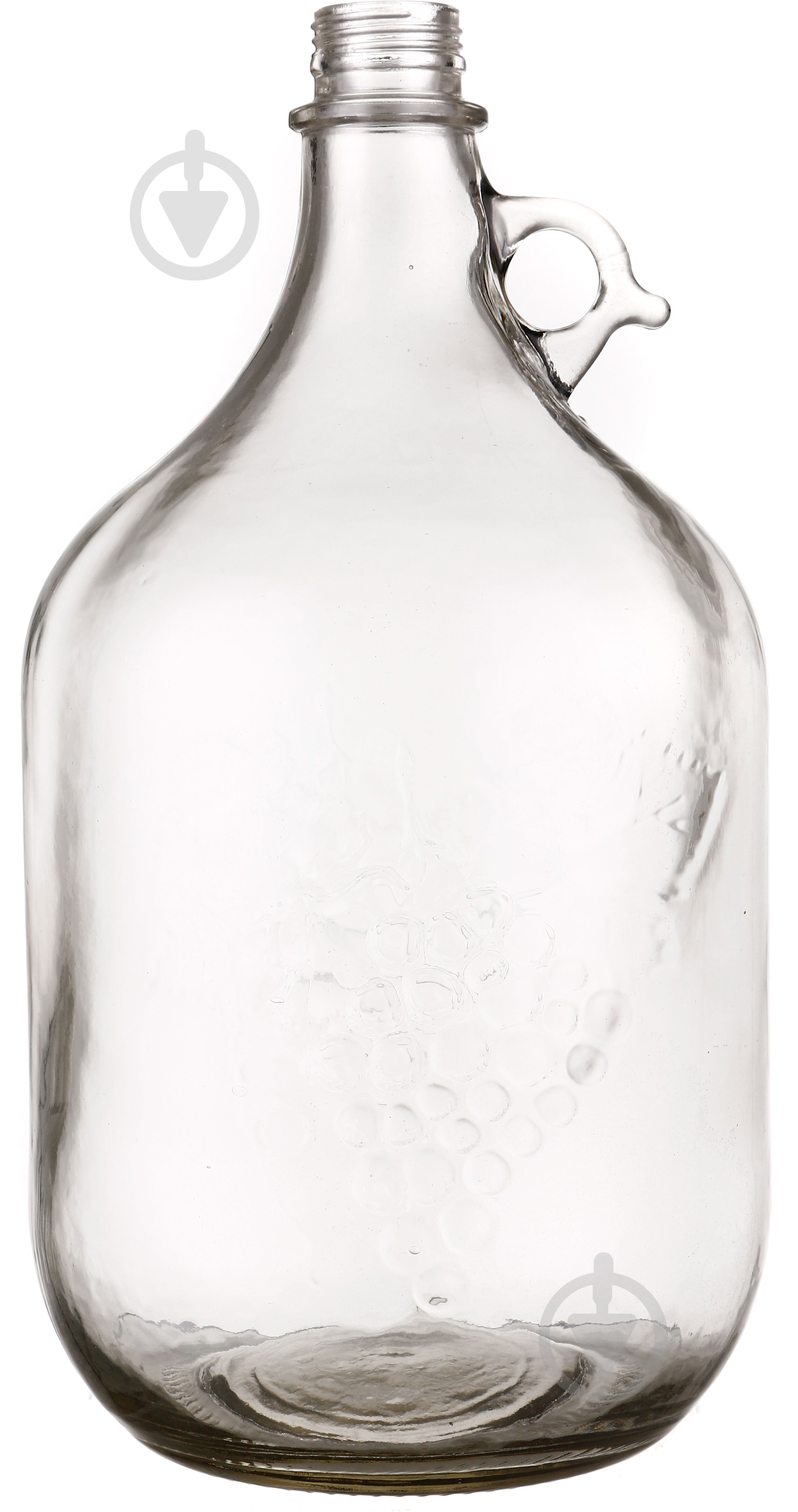 Бутылка стеклянная Лоза 5 л прозрачная - фото 2