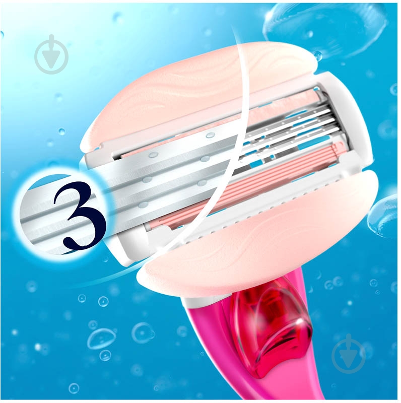 Сменный картридж Gillette Venus ComfortGlide Spa Breeze 4 шт. - фото 6