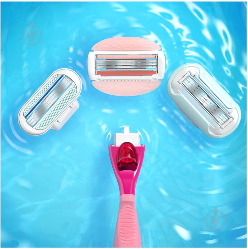 Сменный картридж Gillette Venus ComfortGlide Spa Breeze 4 шт. - фото 7