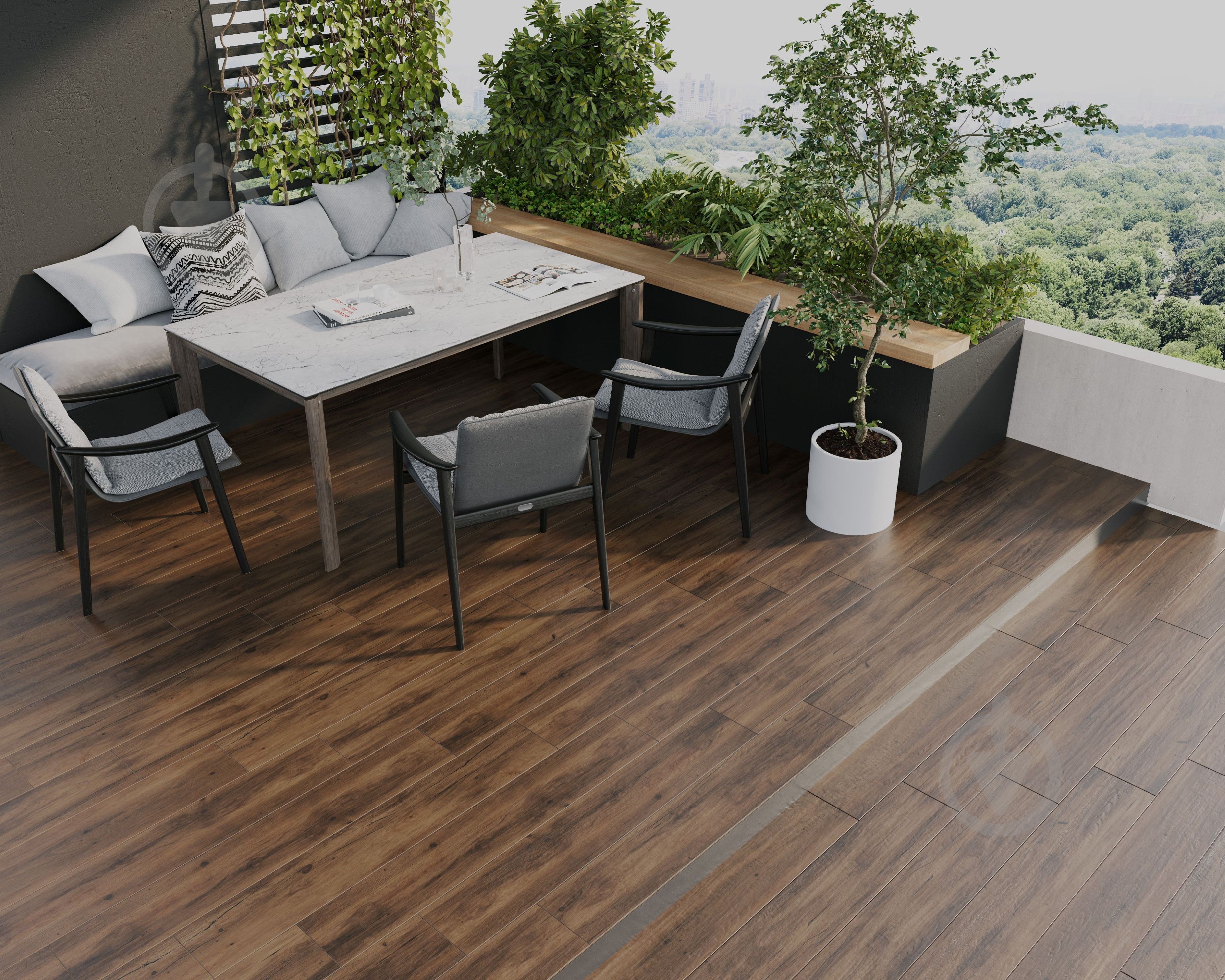 ᐉ Плитка Castana Brown F PR R Mat 2 сорт 22,5x90 см • Купить в