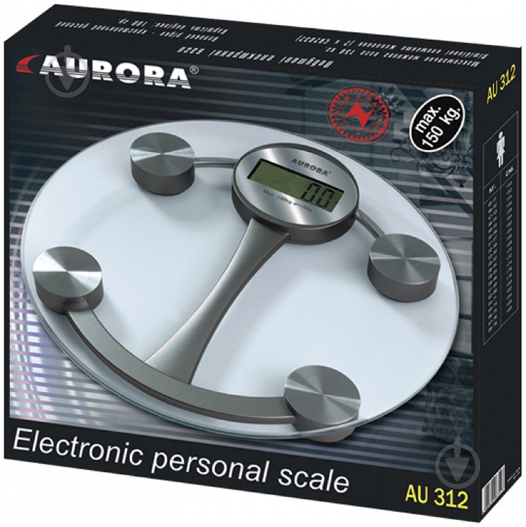 Весы напольные Aurora AU 312 - фото 3 Весы напольные Aurora AU 312 - фото 3