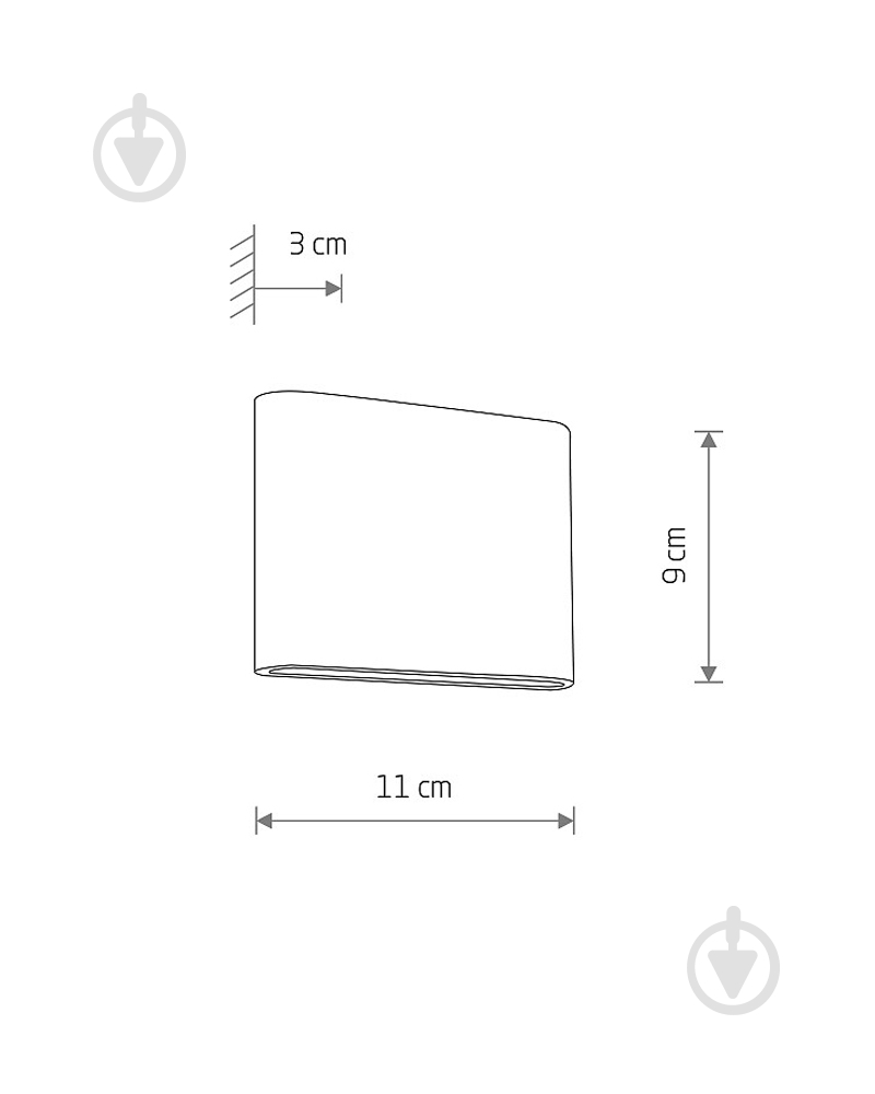 Світильник вуличний настінний Nowodvorski Semi 2x3 Вт LED-модуль /латунь 11365 - фото 6 Світильник вуличний настінний Nowodvorski Semi 2x3 Вт LED-модуль /латунь 11365 - фото 6