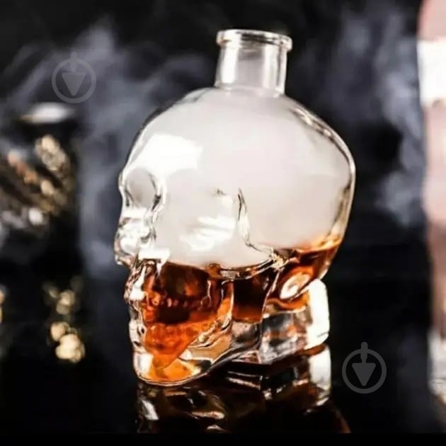 Графин Старт Череп прозрачная 1 л - фото 2