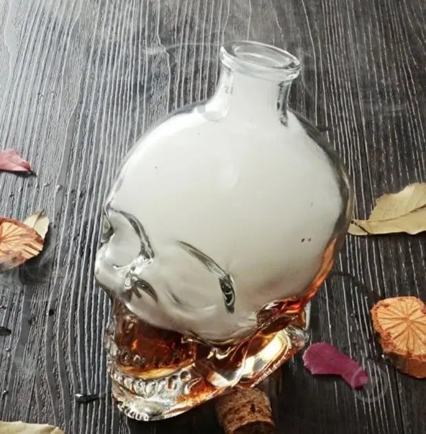 Графин Старт Череп прозрачная 1 л - фото 4