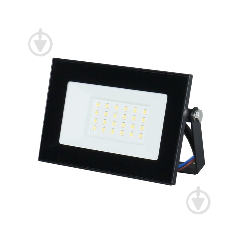 Прожектор світлодіодний LED UEC Delta SLC 6500K 30 Вт IP65 чорний SLC-30-IP65-0-B - фото 1