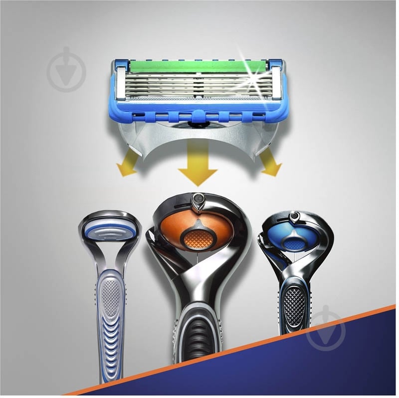 Сменный картридж Gillette Fusion 5 Proglide Power 2 шт. - фото 6