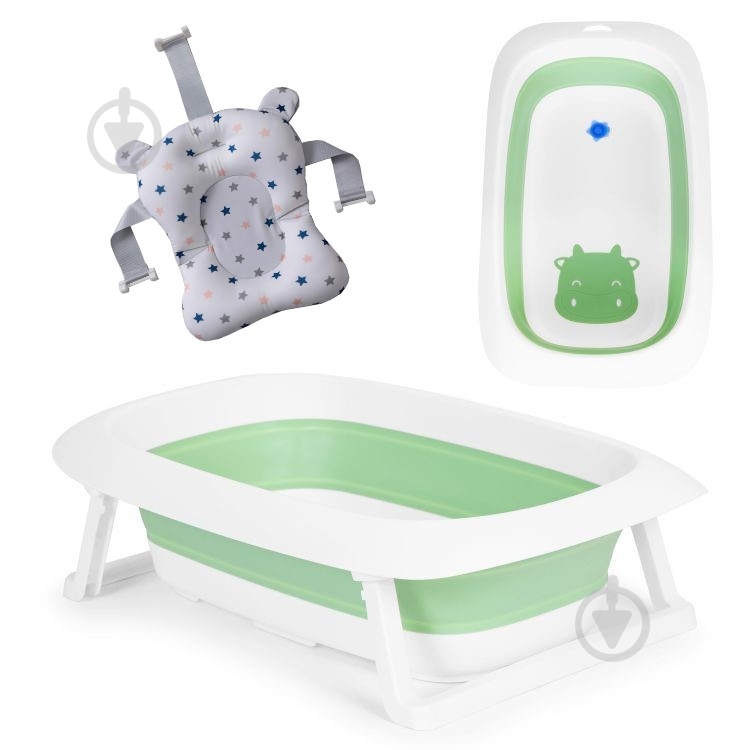 Детская ванночка EcoToys HA-B31 GREEN - фото 1