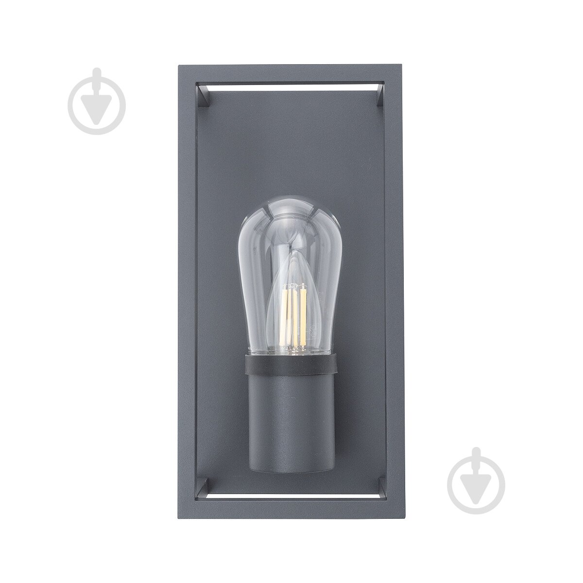 Світильник вуличний настінний Nowodvorski Margot E14 60 Вт IPIP54 графіт 10504 - фото 3 Світильник вуличний настінний Nowodvorski Margot E14 60 Вт IPIP54 графіт 10504 - фото 3