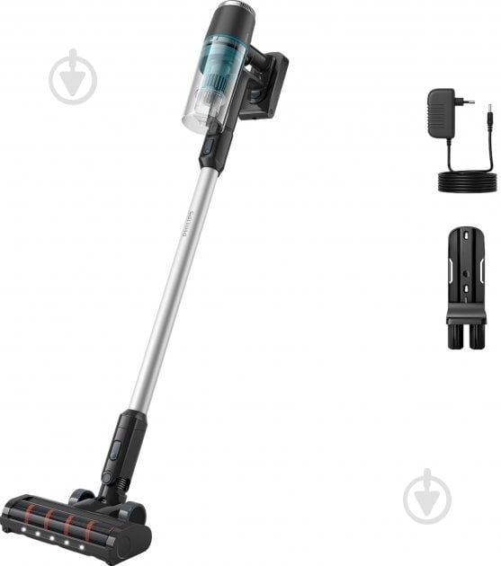 Пилосос акумуляторний Philips XC3031/01 grey - фото 2
