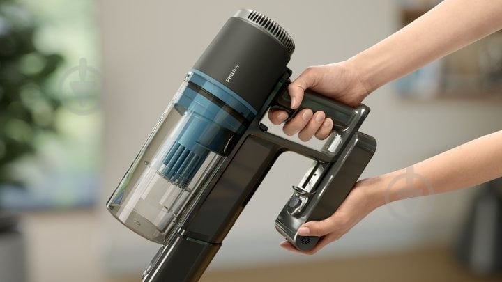 Пилосос акумуляторний Philips XC3031/01 grey - фото 14