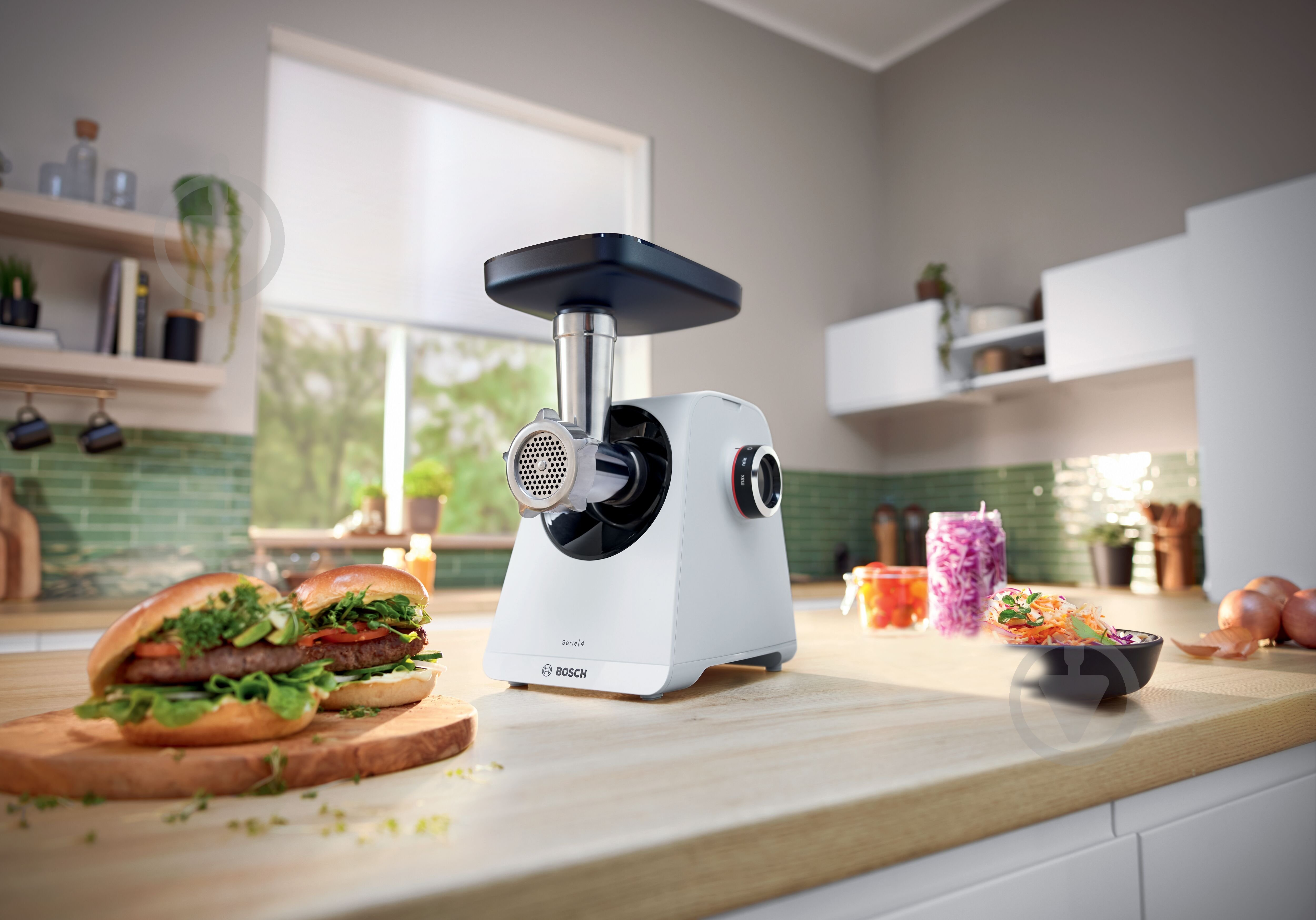 Мясорубка Bosch MultiPower Series 4 MFWS420W - фото 24