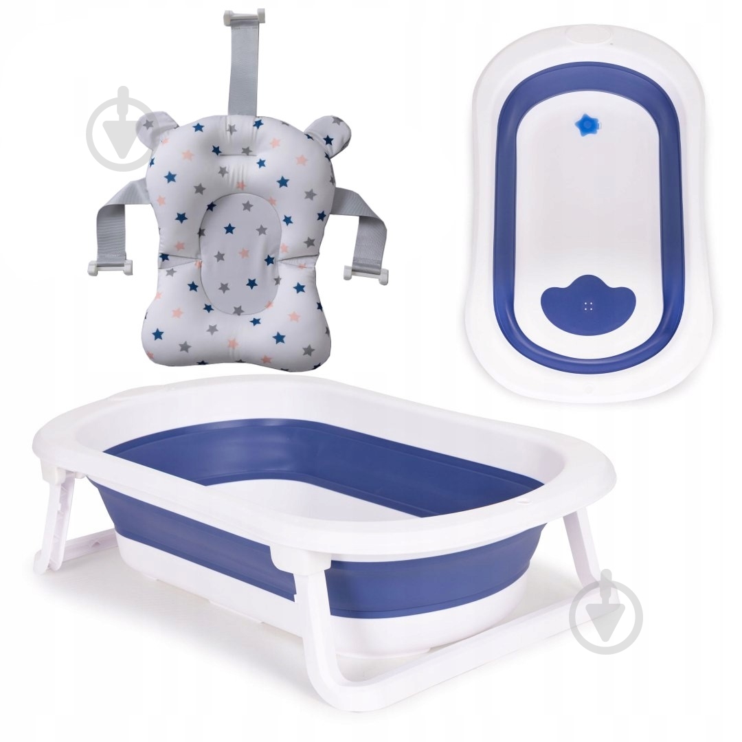 Детская ванночка EcoToys HA-B27 BLUE - фото 1