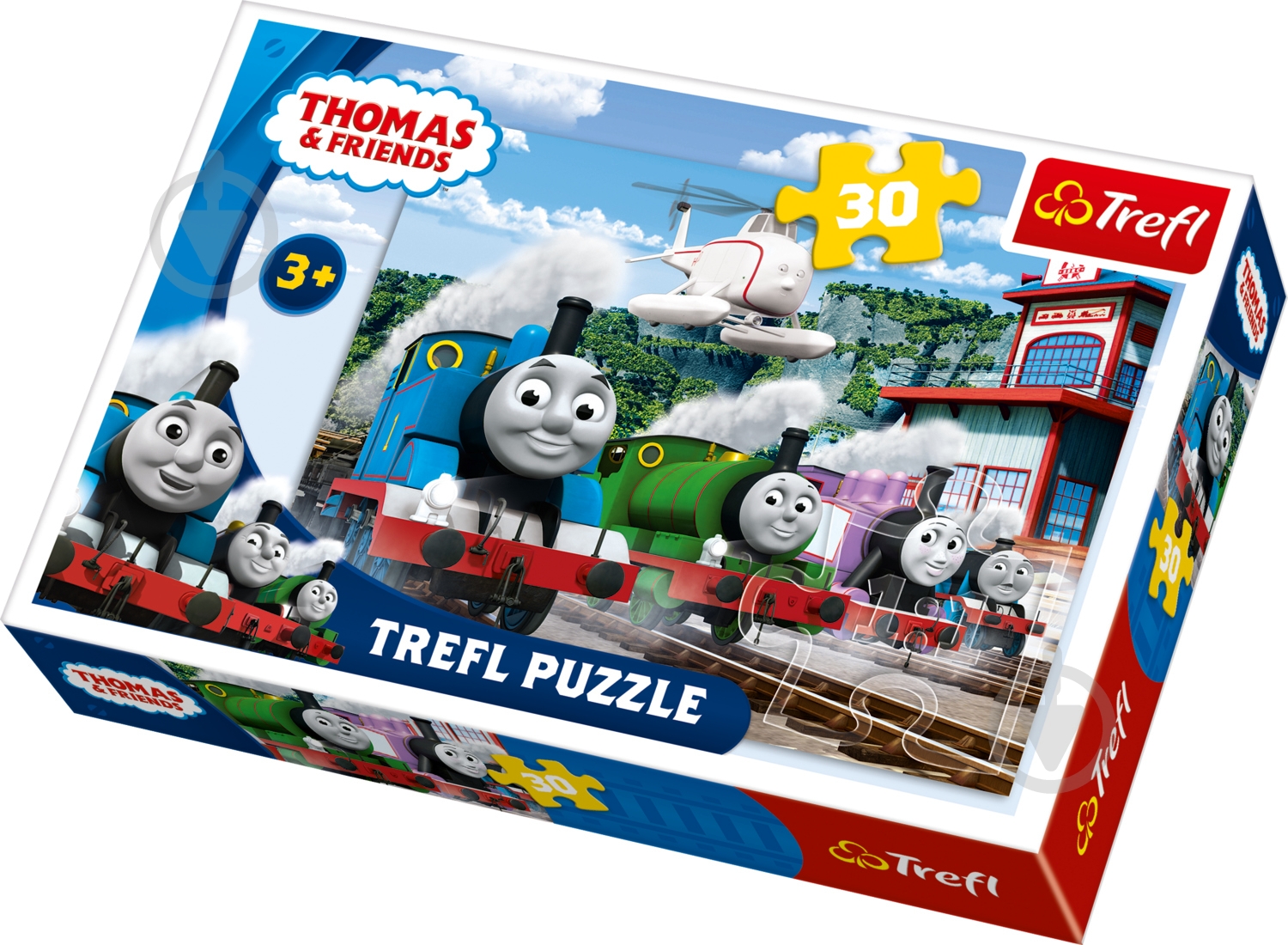 Пазлы Trefl Гонки по рельсам 6333720 - фото 1